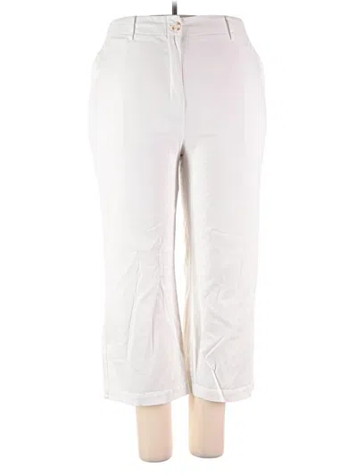 Pre-owned Ophelia Roe Active Pants In White