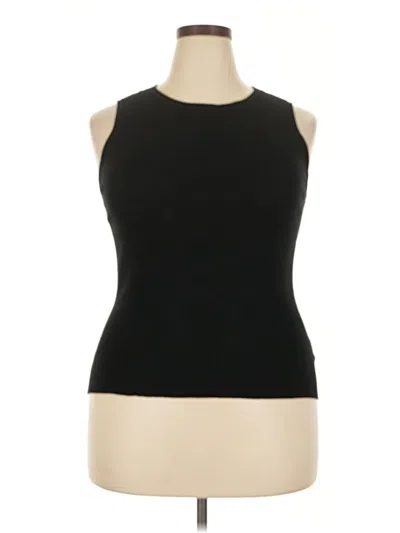 Pre-owned Ophelia Roe Cardigan Sweater In Black