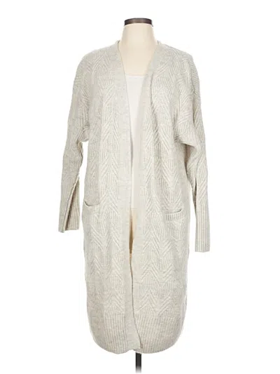 Pre-owned Ophelia Roe Cardigan Sweater In Gray