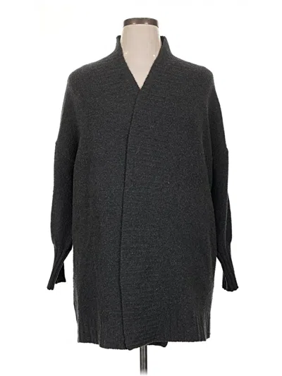 Pre-owned Ophelia Roe Cardigan Sweater In Gray