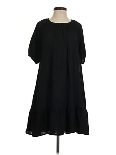 Pre-owned Ophelia Roe Casual Dress In Black