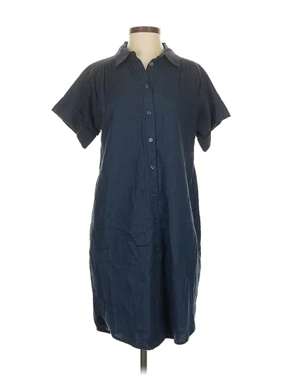 Pre-owned Ophelia Roe Casual Dress In Blue