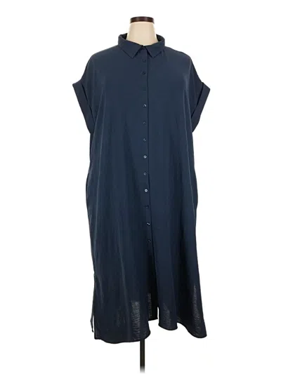 Pre-owned Ophelia Roe Casual Dress In Blue