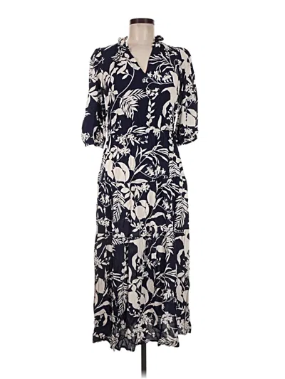 Pre-owned Ophelia Roe Casual Dress In Blue