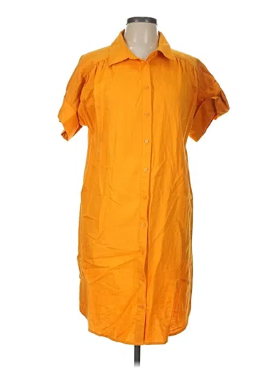 Pre-owned Ophelia Roe Casual Dress In Orange