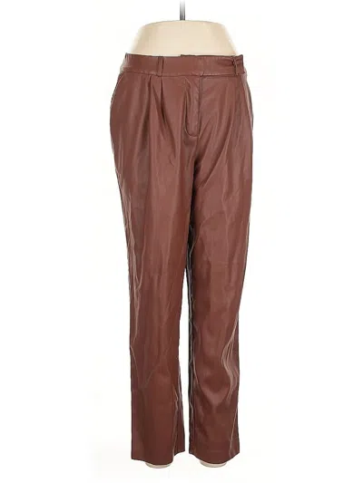 Pre-owned Ophelia Roe Casual Pants In Brown