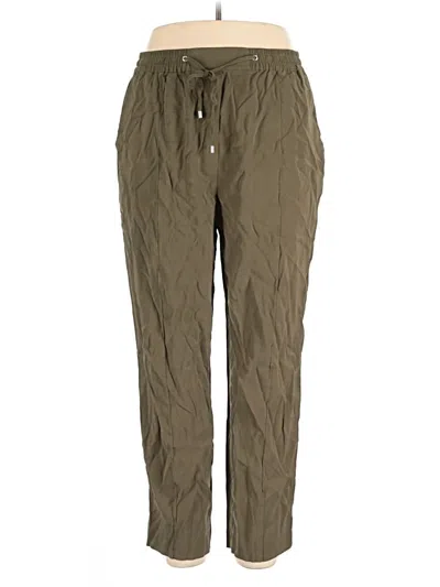 Pre-owned Ophelia Roe Casual Pants In Green