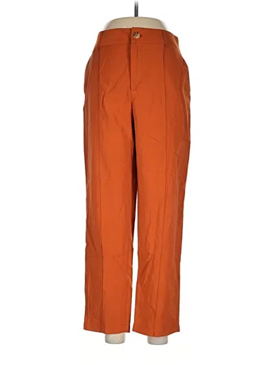 Pre-owned Ophelia Roe Casual Pants In Orange