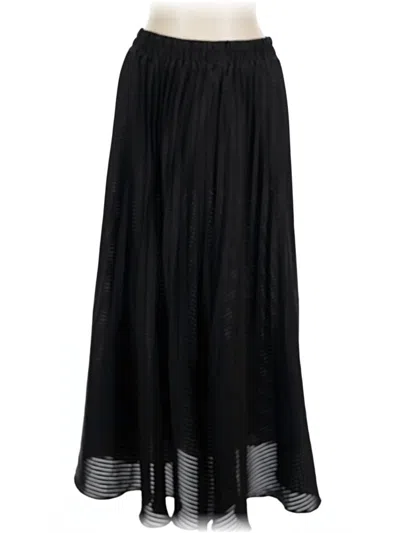 Pre-owned Ophelia Roe Formal Skirt In Black