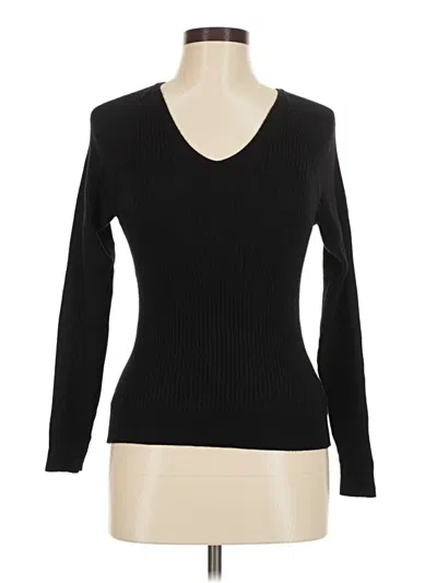 Pre-owned Ophelia Roe Pullover Sweater In Black