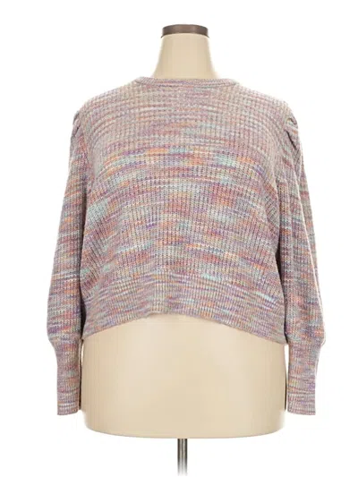 Pre-owned Ophelia Roe Pullover Sweater In Gray