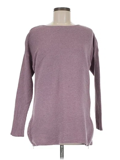 Pre-owned Ophelia Roe Pullover Sweater In Purple