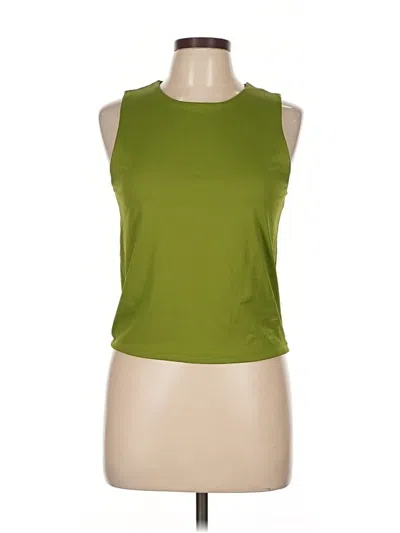 Pre-owned Ophelia Roe Sleeveless T-shirt In Green