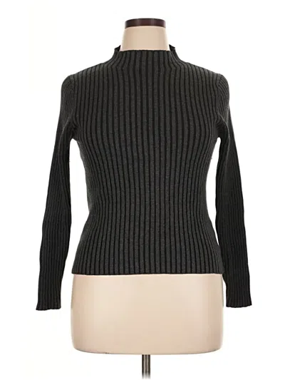 Pre-owned Ophelia Roe Turtleneck Sweater In Black