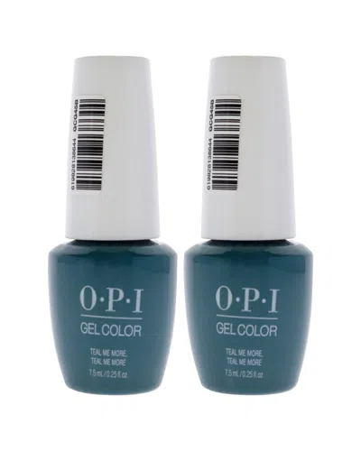 Opi 0.25oz Gelcolor - Gc G45b Teal Me More-teal Me More