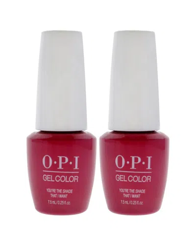 Opi 0.25oz Gelcolor Gel Lacquer - G50b You're The Shade That I Want