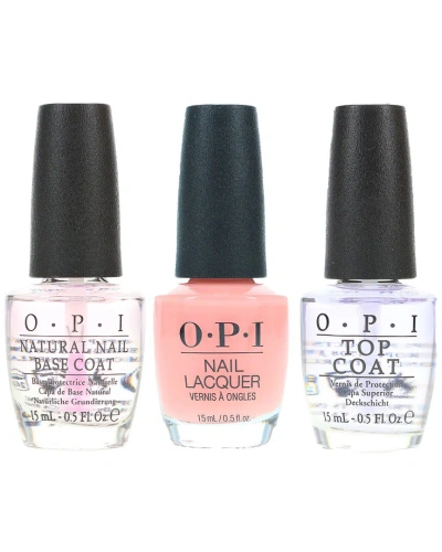Opi 1.5oz Passion Nail Polish With Top Coat & Base Coat In White