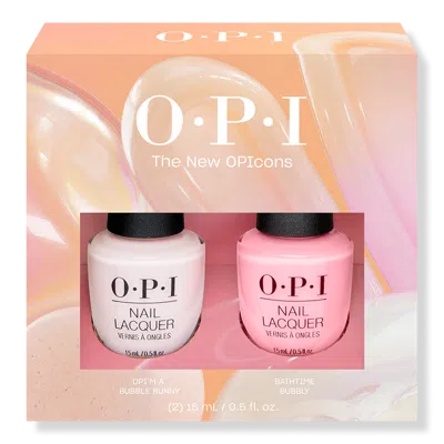 Opi Bubble Bunny & Bathtime Bubbly Duo Pack In Transparent