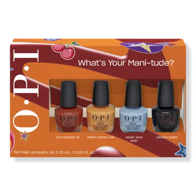 Opi Fall Nail Lacquer 4 Piece Mini-pack