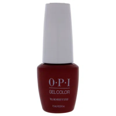 Opi Gelcolor - Gc G51b Tell Me About It Stud By  For Women - 0.25 oz Nail Polish
