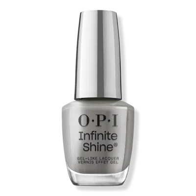 Opi Infinite Shine Long-wear Nail Polish, Blacks/whites/grays - Steel Waters Run Deep