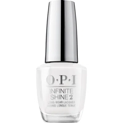 Opi Infinite Shine Nail Lacquer - Alpine Snow 0.5 Fl. oz In White