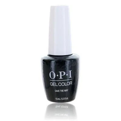 Opi Ladies Gel Nail Polish 0.5 oz Cave The Way Nails 4064665099324 In Black