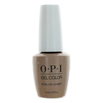 Opi Ladies Gel Nail Polish 0.5 oz Do You Take Lei Away? Nails 619828113016