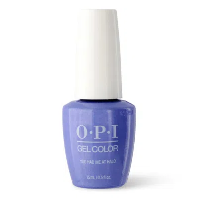 Opi Ladies Gel Nail Polish 0.5 oz You Had Me At Halo Fragrances 4064665090567 In Blue