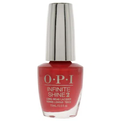 Opi Ladies Infinite Shine 2 Gel Lacquer Gel 0.5 oz Isl L64 Cajun Shrimp Nails 4064665105797 In Red