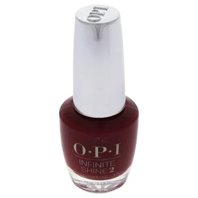 Opi Ladies Infinite Shine 2 Gel Lacquer Gel 0.5 oz Isl N25 Big Apple Red Nails 840172701943 In Brown