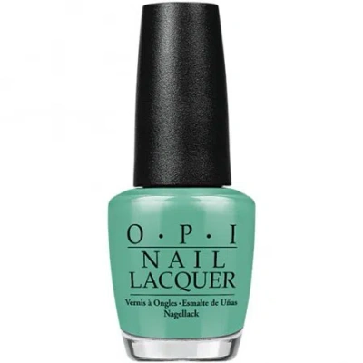 Opi Ladies Nail Lacquer Liquid 0.5 oz Nail Polish In Green