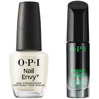 Opi Nail Envy Original And Repair Mode Serum Bundle In White