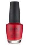 Opi Nail Lacquer In Red