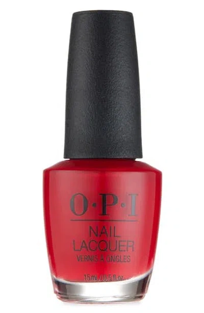 Opi Nail Lacquer In Red
