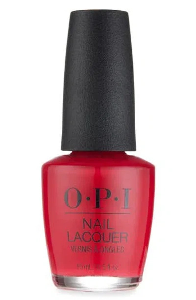 Opi Nail Lacquer In Red