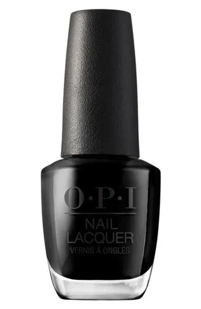 Opi Nail Lacquer In Black