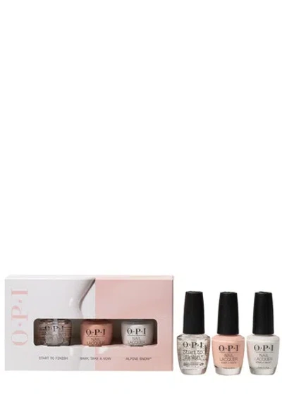 Opi Nail Lacquer French Manicure Kit Gift Set In White