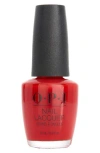 Opi Nail Lacquer In Red