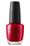 Opi Nail Lacquer In Red