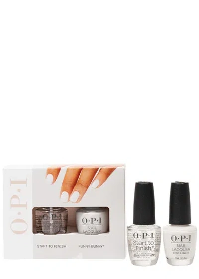 Opi Nail Lacquer Sheers Duo Gift Set In White