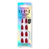 Opi Sticking Point Press On Nails - Color So Hot It Berns