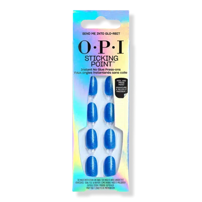 Opi Sticking Point Press On Nails - Send Me Into Glo-rbit