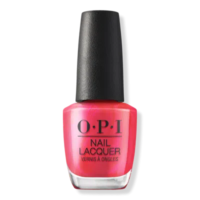 Opi The New Cons Spring Nail Lacquer Collection - Pompeii Pink In Red