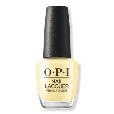 Opi The New Cons Spring Nail Lacquer Collection - Sunny Bunny In Yellow