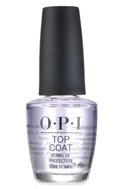 Opi Top Coat In Transparent