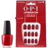 Opi Xpress/on Big Apple Red And Big Apple Red Nail Polish Bundle