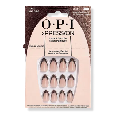 Opi Xpress/on Fall Collection - French Mani-tude