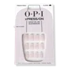 Opi Xpress/on French Tip Press On Nails - French Press In Brown