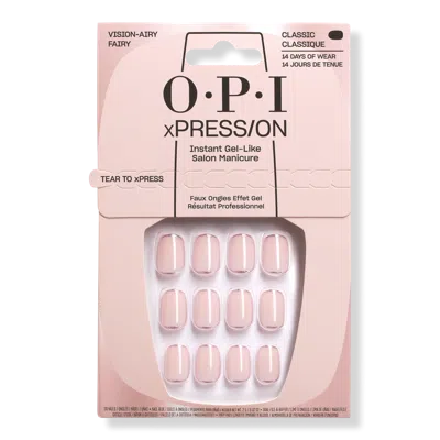 Opi Xpress/on French Tip Press On Nails - Vision-airy Fairy